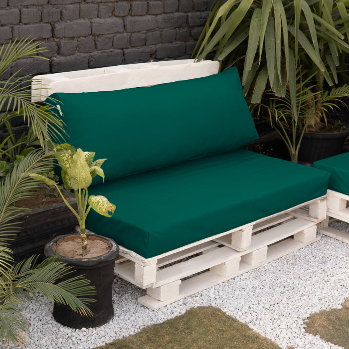 Bench Cushion Hunter Green Outdoor Cushions Homescapes Outdoor