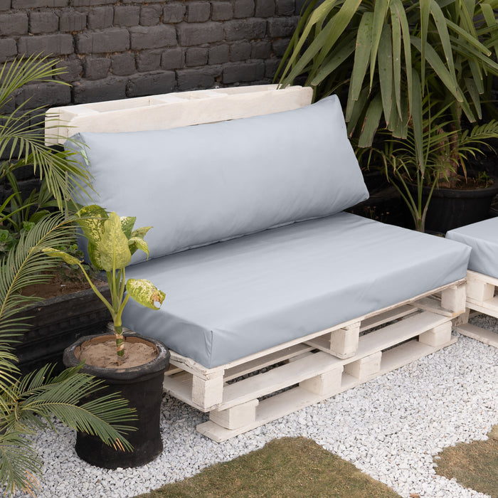 Garden Euro Pallet Seat and Back Cushion | Water Resistant Pallet Cushions