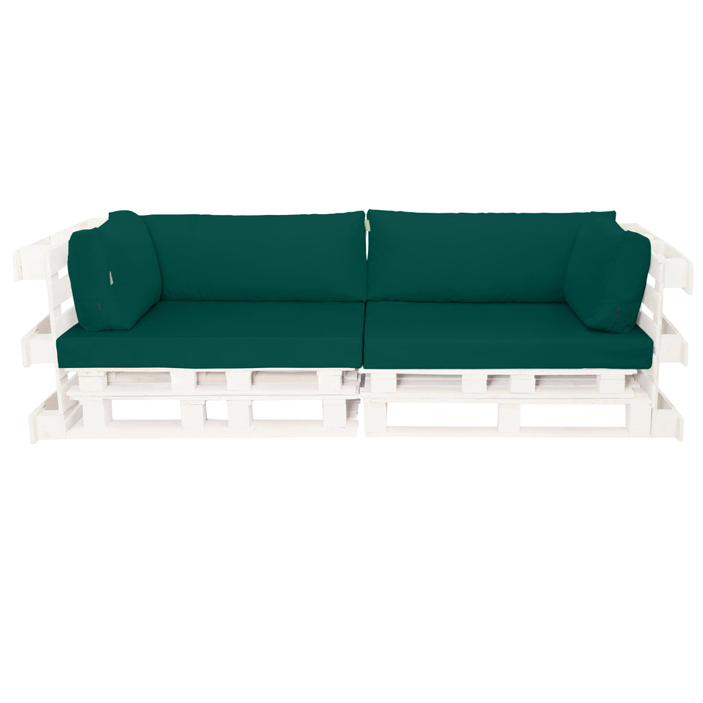 Water Resistant Outdoor Euro Pallet Cushions Set Patio Durable Pallet Seat Pads Set