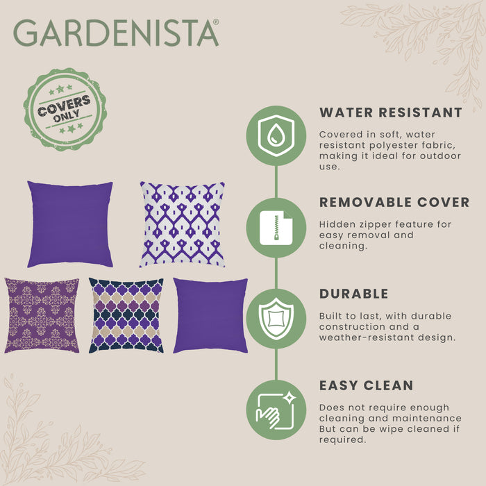 Water-Resistant Decorative Cushion Covers | Outdoor Printed Cushion Cover