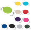 Water-Resistant Round Chair Cushion with Ties Outdoor Bistro Patio Replacement Seat Pad