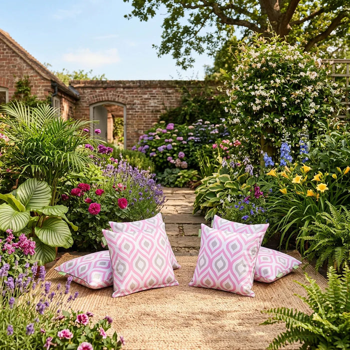Water-Resistant Outdoor Scatter Cushions Garden Printed Cushion Patio Decorative Pillow
