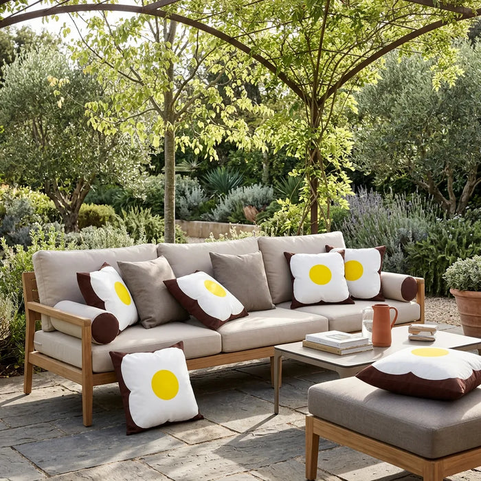 Water Resistant Outdoor Printed Scatter Cushions Garden Decorative Pillows