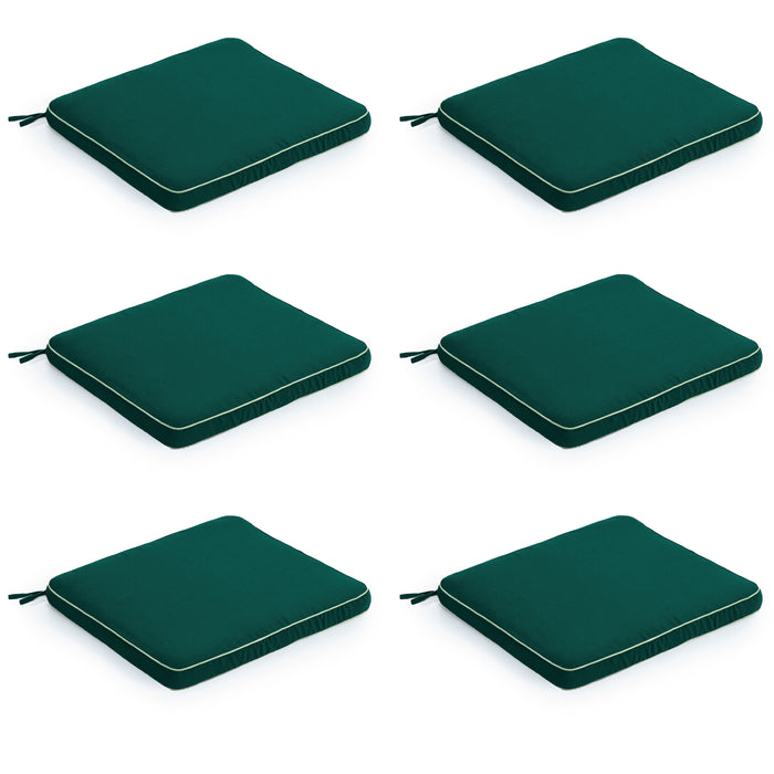 Green Outdoor Chair Cushion Seat Pad Garden Furniture Patio 46x54cm Soft Comfy