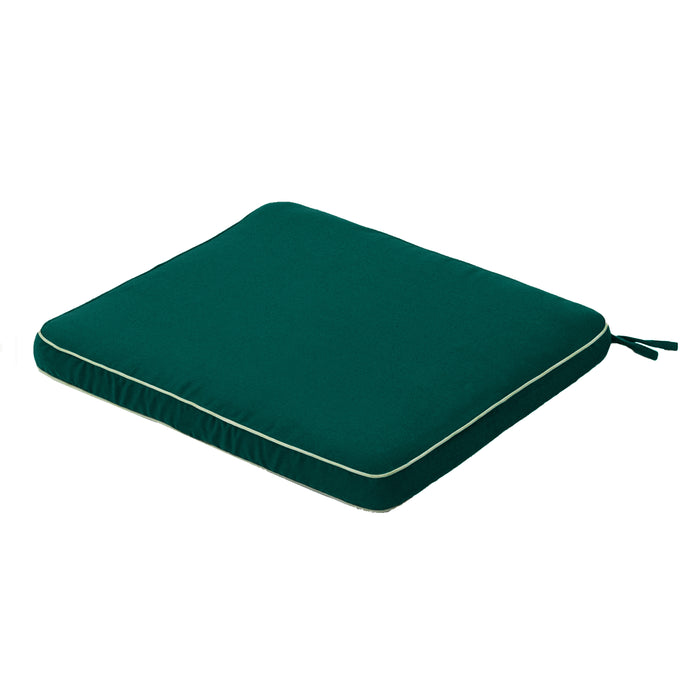 Green Outdoor Chair Cushion Seat Pad Garden Furniture Patio 46x54cm Soft Comfy
