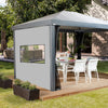 Water Resistant Gazebo Side Panel Window Curtains Replacement Outdoor Pergola Privacy Panels