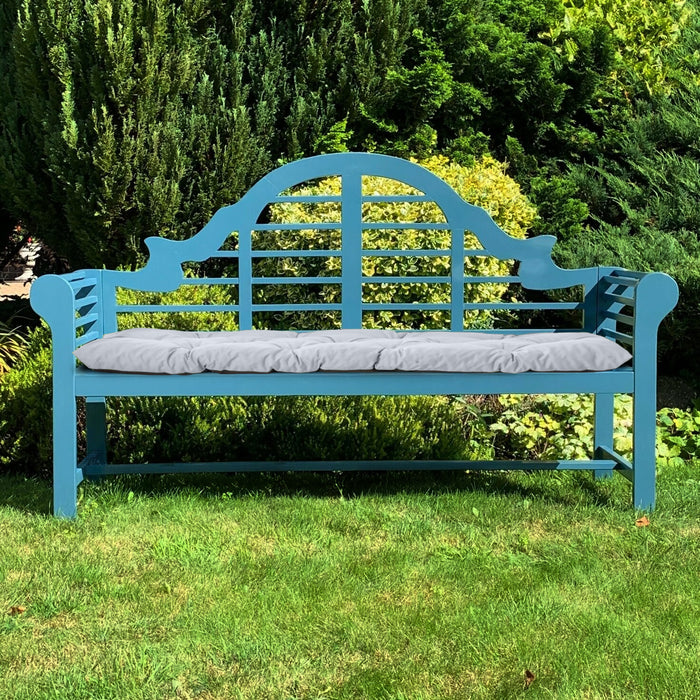 Water-Resistant 2-Seater Bench Seat Pad | Outdoor Tufted Bench Seat Pad