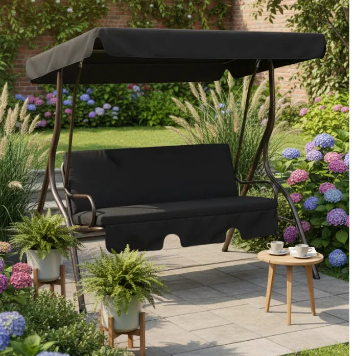 Water-Resistant Garden Swing Cushions Outdoor Hammock Cushion Pads