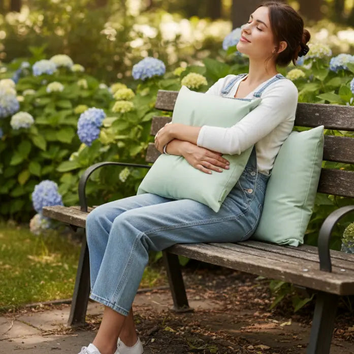 Basic Citrus Plain Scatter Cushion