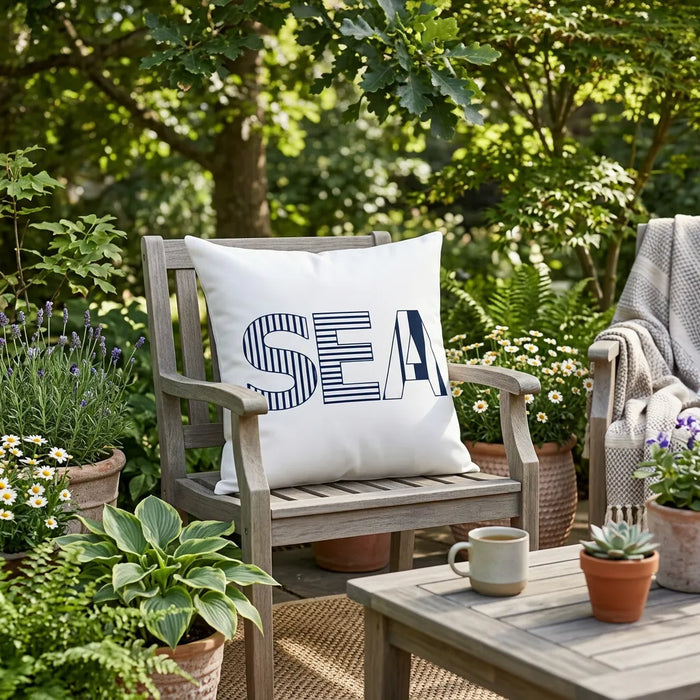 Water Resistant Outdoor Decorative Scatter Cushions Garden Printed Pillows