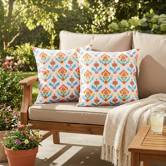 Outdoor Water Resistant Decorative Scatter Cushions | Garden Printed Cushion