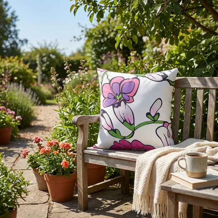 Water Resistant Printed Scatter Cushions Outdoor Garden Furniture Decorative Pillows