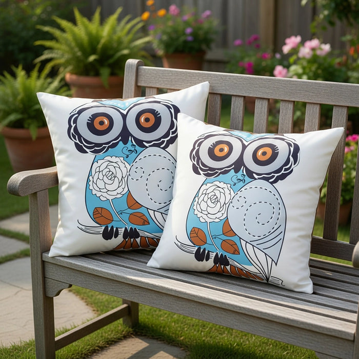 Water-Resistant Floral Scatter Cushions Outdoor Garden & Patio Furniture Pillows