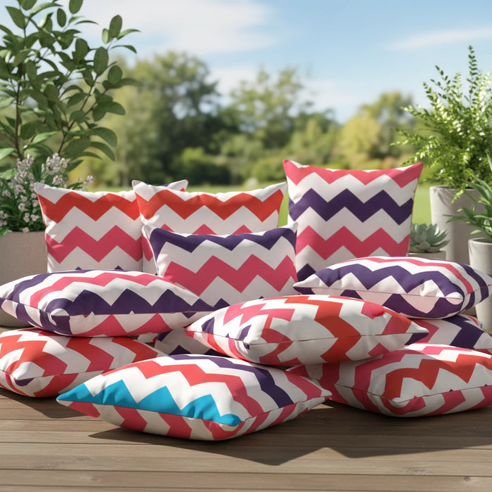 Water-Resistant Floral Scatter Cushions Outdoor Garden & Patio Furniture Pillows