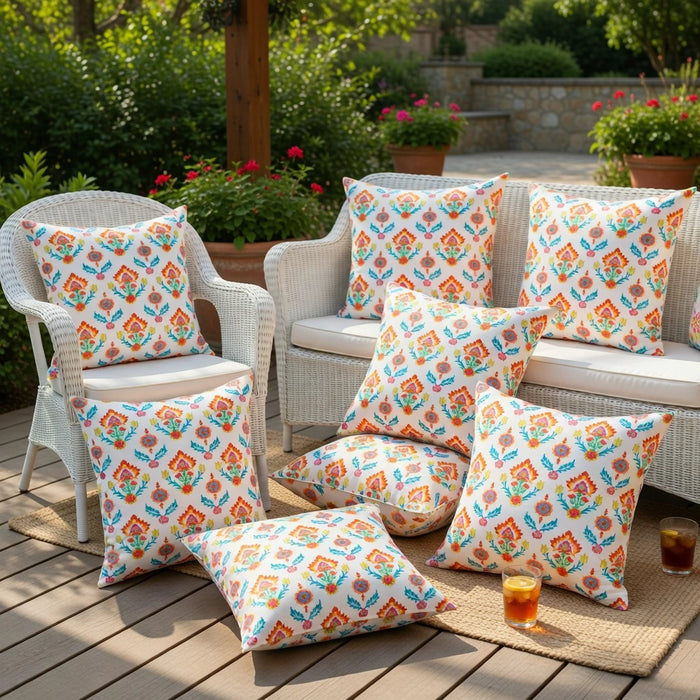 Outdoor Water Resistant Decorative Scatter Cushions | Garden Printed Cushion