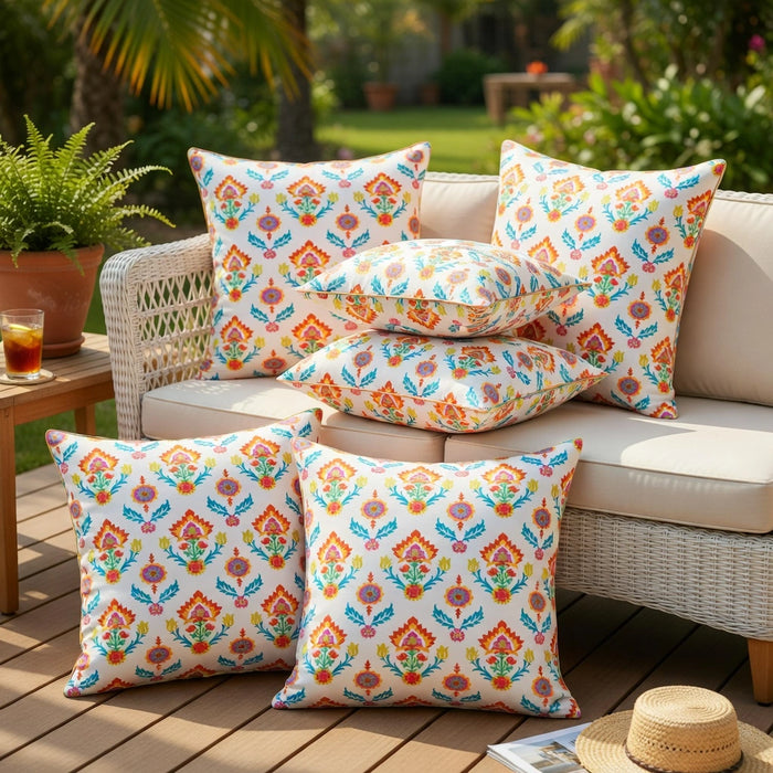 Outdoor Water Resistant Decorative Scatter Cushions | Garden Printed Cushion
