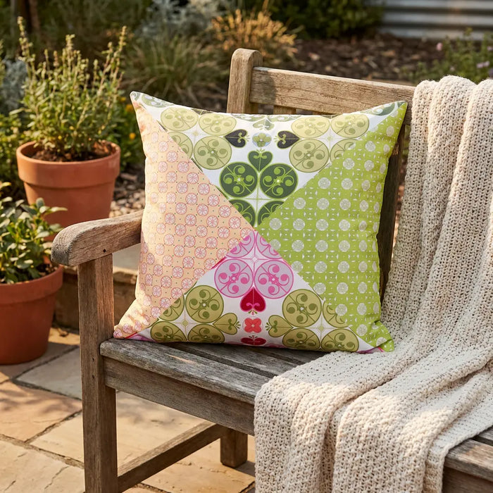 Water-Resistant Floral Scatter Cushions Outdoor Garden & Patio Furniture Pillows