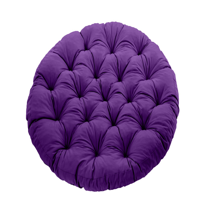 Outdoor Water-Resistant Round Papasan Swing Cushions