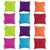 Bright Colorful Mini Outdoor Scatter Cushion Set for Garden Furniture Water-Resistant