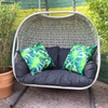 Palm Tree Outdoor Scatter Cushions Garden Decorative Square Pillows Water Resistant