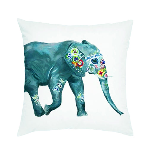 elephant cushion cover