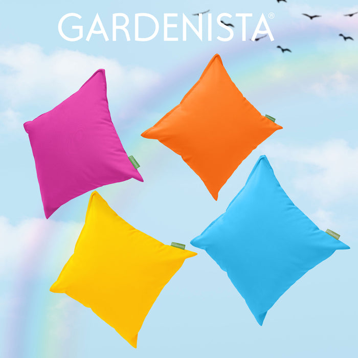Gardenista Premium 4 Pack Rainbow Cushions