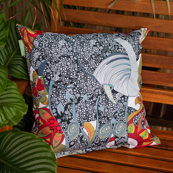 Batik Elephant Cushion
