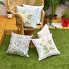 Water-Resistant Outdoor Flower Printed Scatter Cushion | Garden Decorative Pillow