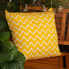 Arabesque Zig Zag Garden Scatter Cushions 60x60cm