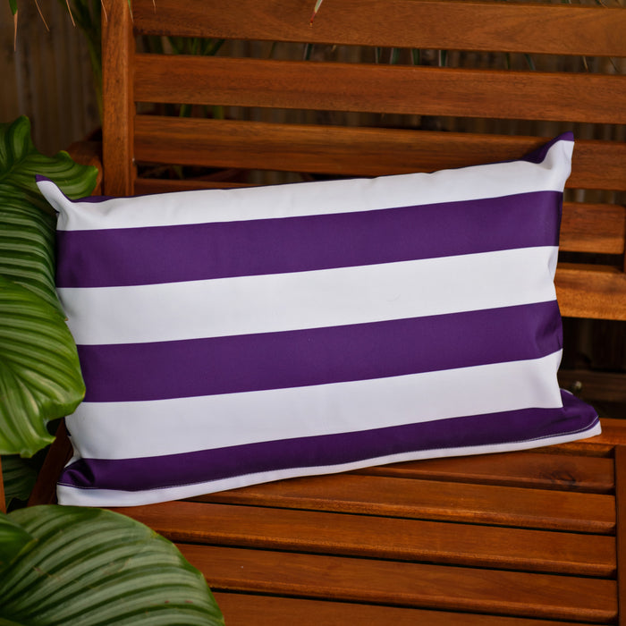 Lumbar Striped Cushion