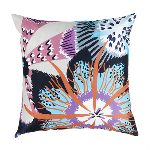 Coloured Floral Cushion