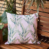 Rhubarb Palm Cushion Cover