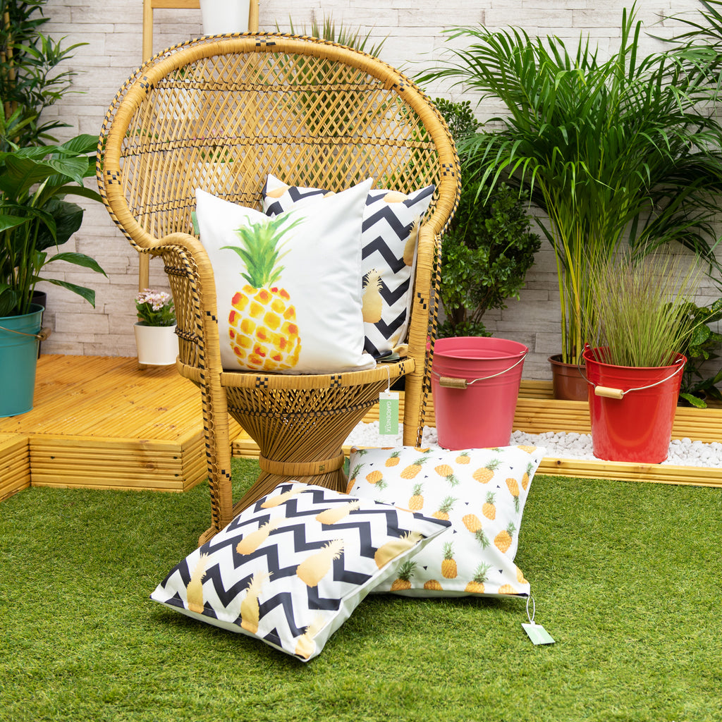 Water Resistant Decorative Cushion Covers Garden Printed Pillow Covers