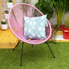 Eggshell Printed Cushion Cover
