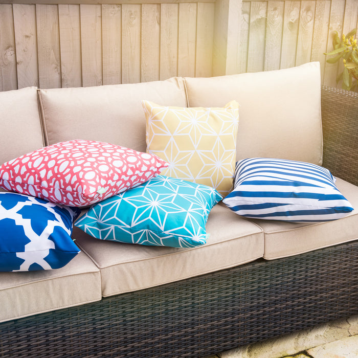 Tile Cushion Cover Set of 5