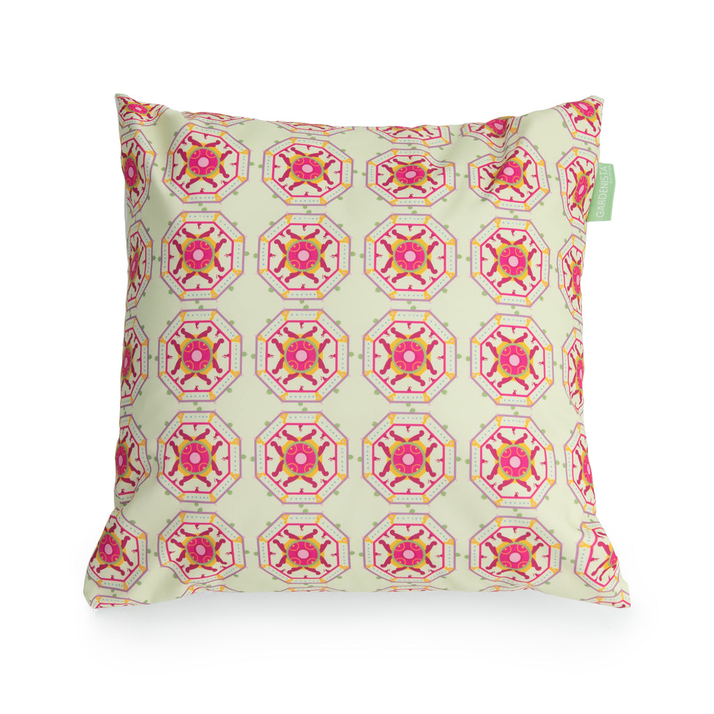 Water Resistant Garden Decorative Cushion Covers Outdoor Printed Scatter Pillow Cover