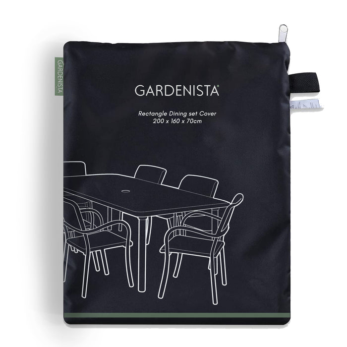 Rectangular Garden Table Set Cover