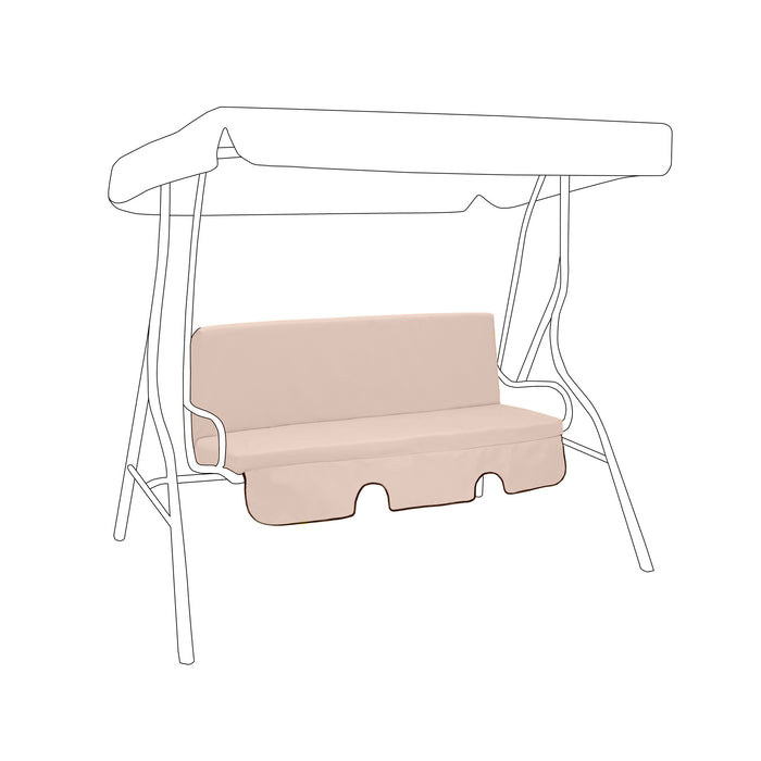 Garden Water-Resistant Swing Hammock Seat Cushions