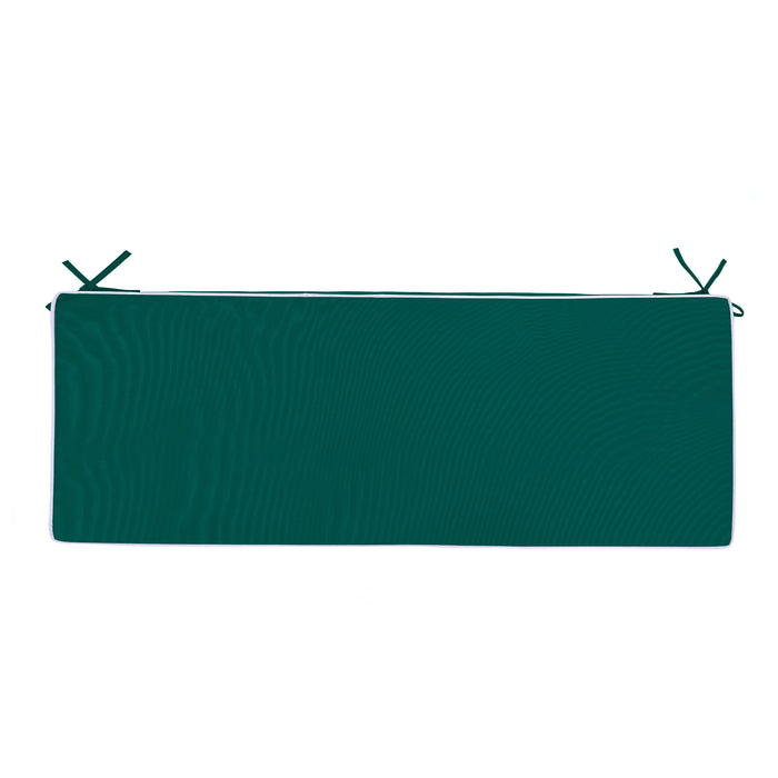 Water-Resistant 3-Seater Bench Seat Pad With Ties