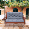 2 Seater Swing Bench Cushion Garden Furniture Tufted Seat and Backrest Bench Pads Hammock Cushions