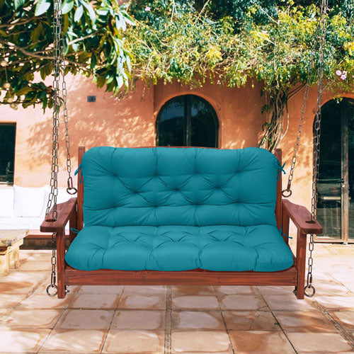 Outdoor Bench Cushion Porch Swing Cushions With Ties Outdoor